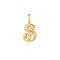 Gold S Letter Charm