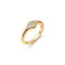 Gold Pave Sparkle Ring