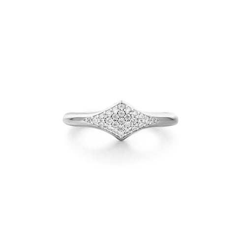Silver Pave Sparkle Ring