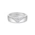 Silver Pave Cubic Zirconia Bold Statement Ring