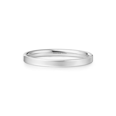 Silver Smooth Band 2mm