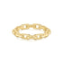 Gold Paper Clip Link Ring