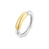 Two-Tone Segmented Puffy Ring