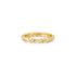 Gold Sparkle Twisted Ring