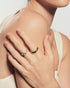 Gold Spiral Adjustable Ring | Ania Haie Australia
