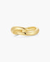 Gold Spiral Adjustable Ring | Ania Haie Australia