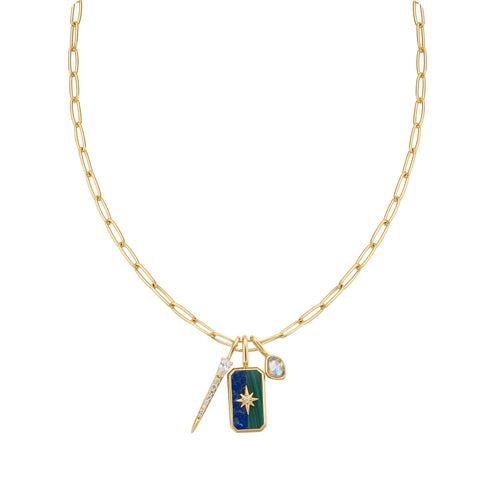 Pop Charms Dancing Star Necklace Set 4