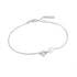 Ania Haie Silver Pearl Link Chain Bracelet | The Jewellery Boutique