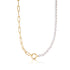 Ania Haie Gold Pearl Chunky Link Chain Necklace | The Jewellery Boutique