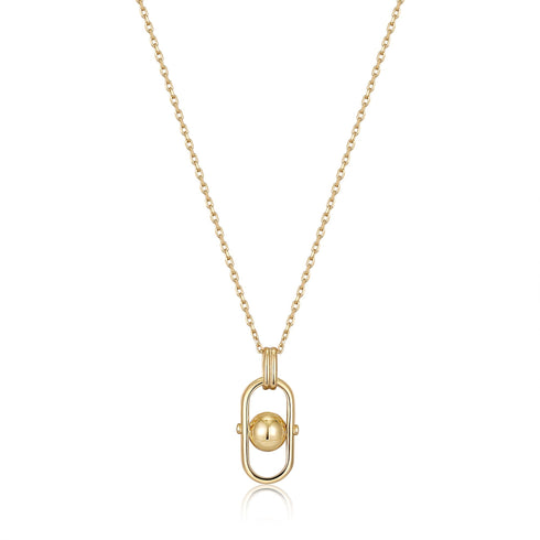 Gold Orb Link Necklace | The Jewellery Boutique