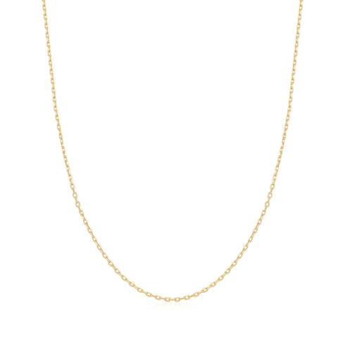 Ania Haie Gold Mini Link Charm Chain Necklace