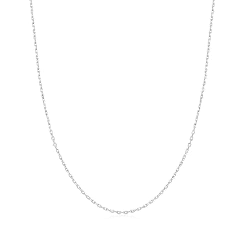 Ania Haie Silver Mini Link Charm Chain Necklace