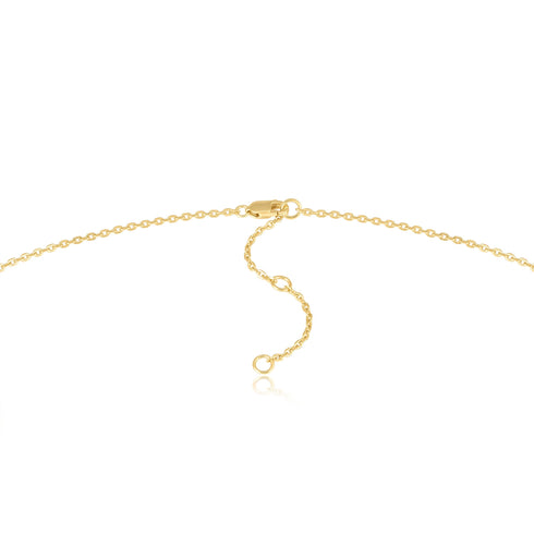 Gold Star Chain Charm Connector Necklace