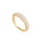 Gold Pave Dome Ring
